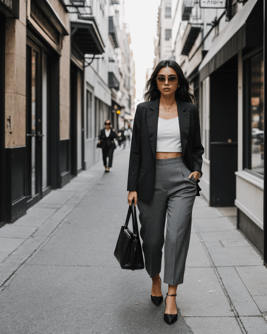 Tailored Two-Piece Set