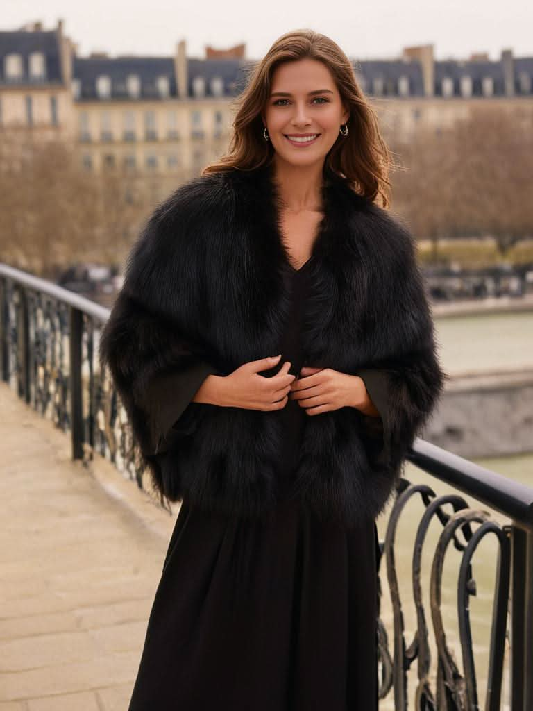 Dames Faux Fur Jas