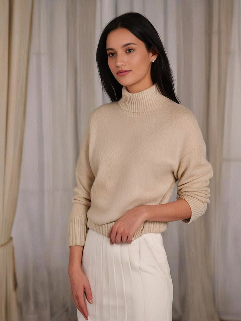 Cashmere Wool Women's Sweater