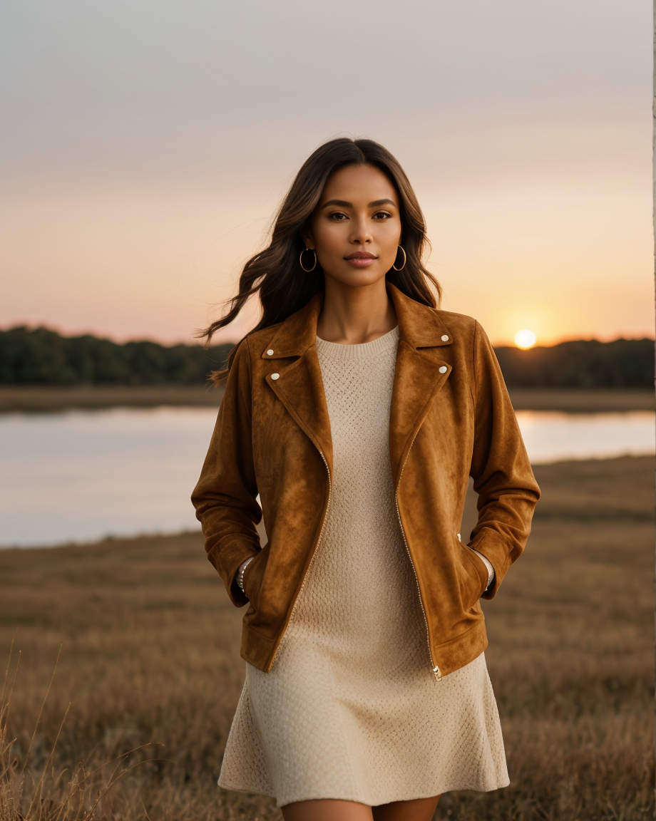 Caramel Suede Jacket